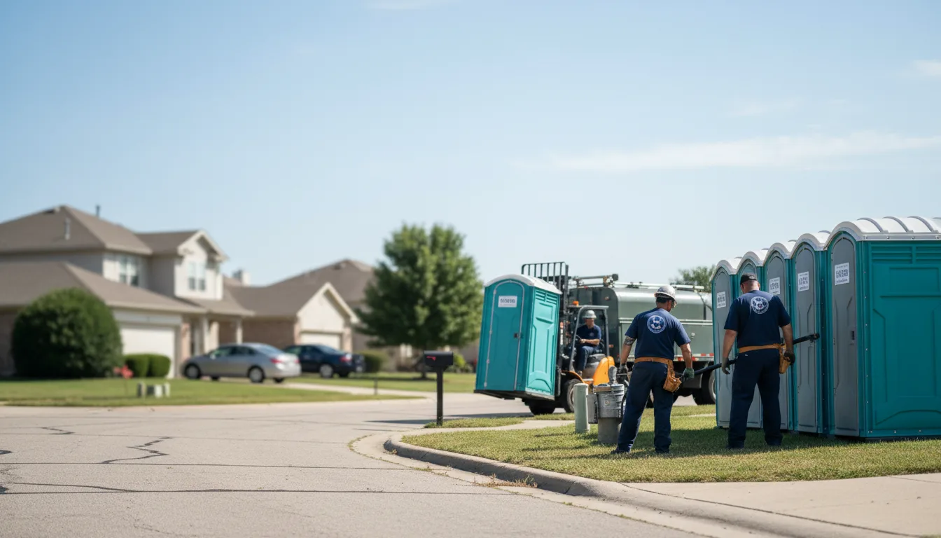 Porta Potty Rental in Hubbard, OH near me